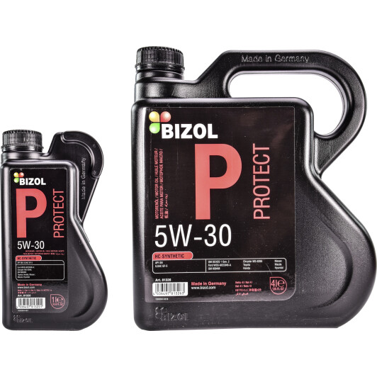 Моторное масло Bizol Protect 5W-30 на Kia Shuma