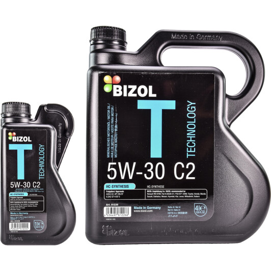 Моторное масло Bizol Technology C2 5W-30 на Kia Opirus
