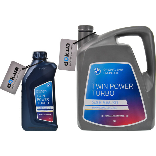 Масло BMW Twinpower Turbo Longlife-04 5W-30 для Porsche Cayenne на Porsche Cayenne