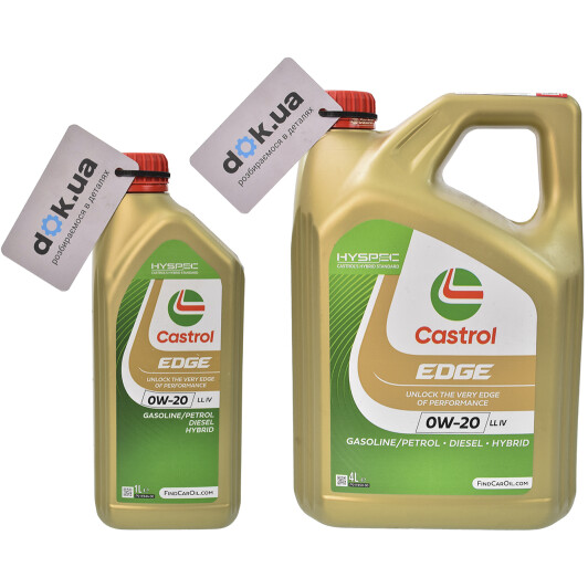 Моторное масло Castrol EDGE LL IV 0W-20 на SsangYong Kyron