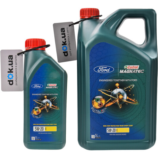 Масло Castrol Magnatec E Ford 5W-20 на Chrysler 300C