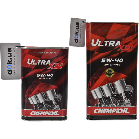 Моторна олива Chempioil Ultra XDI (Metal) 5W-40 на Land Rover Defender