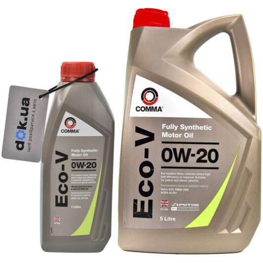 Моторное масло Comma Eco V 0W-20 на Toyota Sequoia