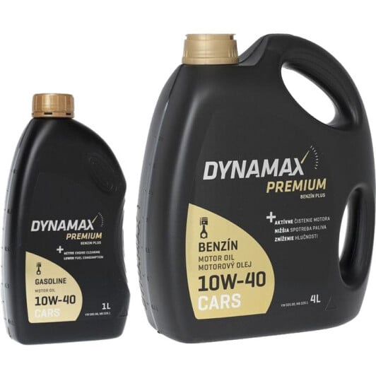 Моторна олива Dynamax Premium Benzin Plus 10W-40 на Renault 21