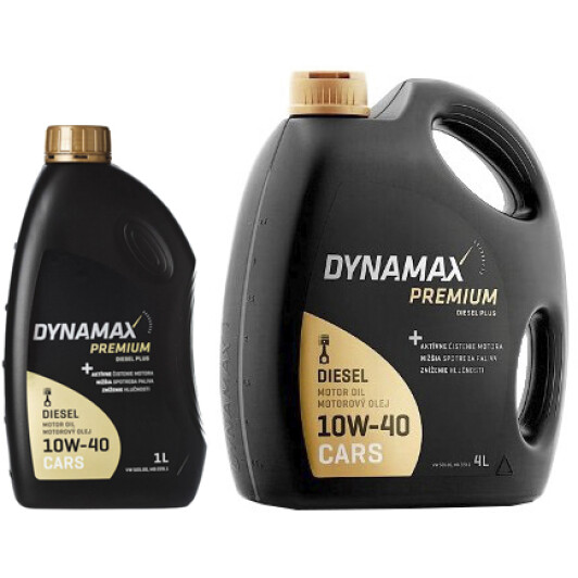 Моторна олива Dynamax Premium Diesel Plus 10W-40 на Skoda Rapid