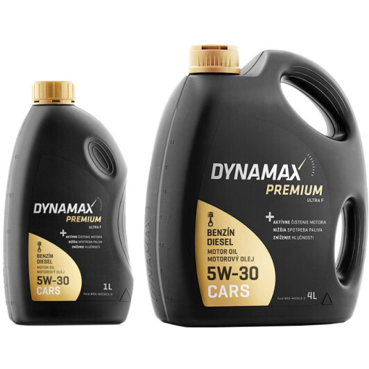 Моторна олива Dynamax Premium Ultra F 5W-30 на Daewoo Tico
