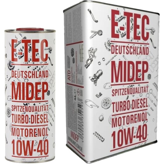 Моторна олива E-TEC ATD 10W-40 на Infiniti Q45