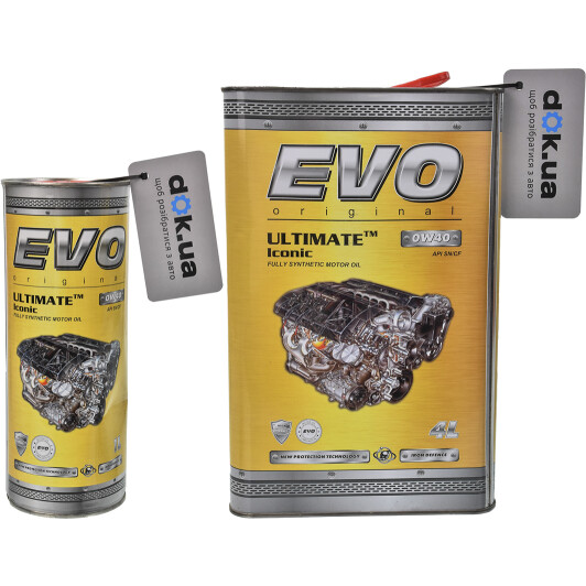 Моторное масло EVO Ultimate Iconic 0W-40 на Citroen C-Elysee