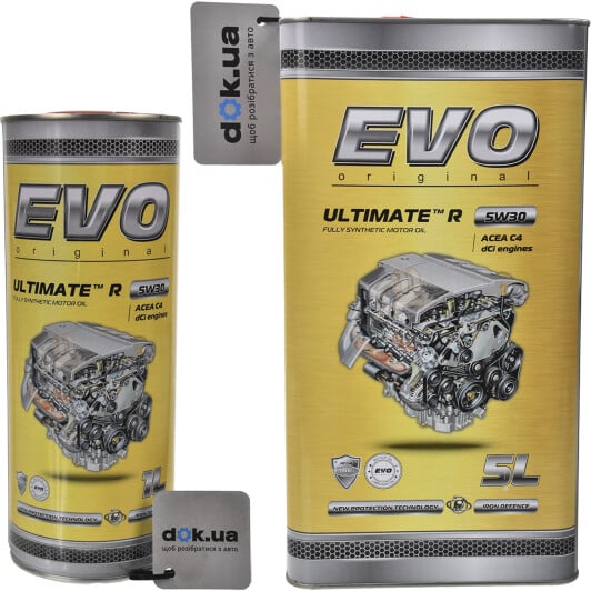 Моторное масло EVO Ultimate R 5W-30 на Volvo V60