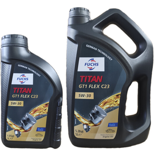Моторное масло Fuchs Titan GT1 Flex C23 5W-30 на Renault 19