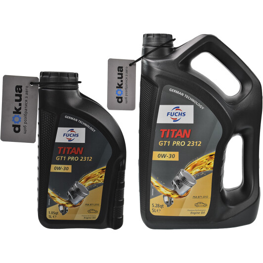 Fuchs Titan GT1 Pro 2312 0W-30 моторна олива