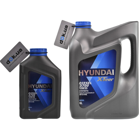Моторное масло Hyundai XTeer Diesel D700 10W-30 на Honda CRX