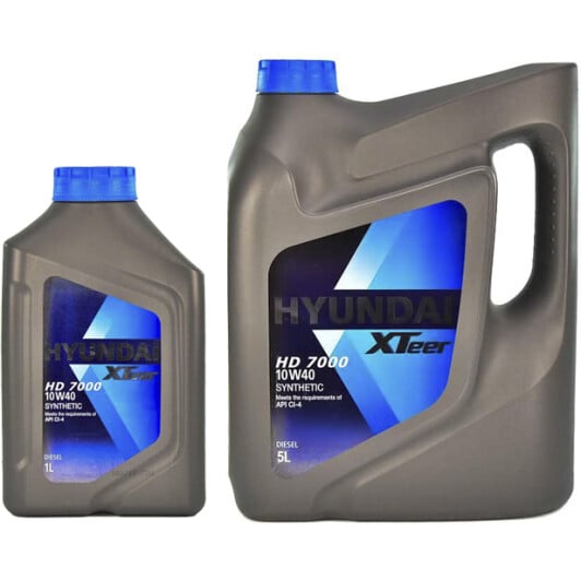 Моторное масло Hyundai XTeer HD 7000 10W-40 на Lexus RX