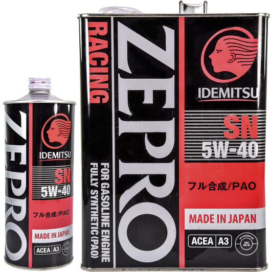 Моторное масло Idemitsu Zepro Racing 5W-40 на Suzuki Alto