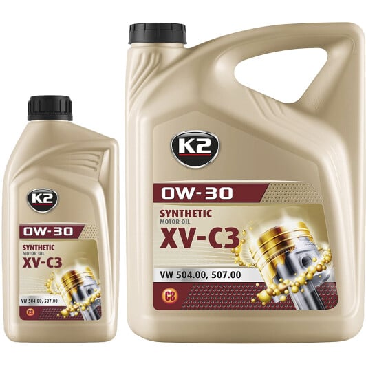 Моторное масло K2 XV-C3 0W-30 на Chery Tiggo