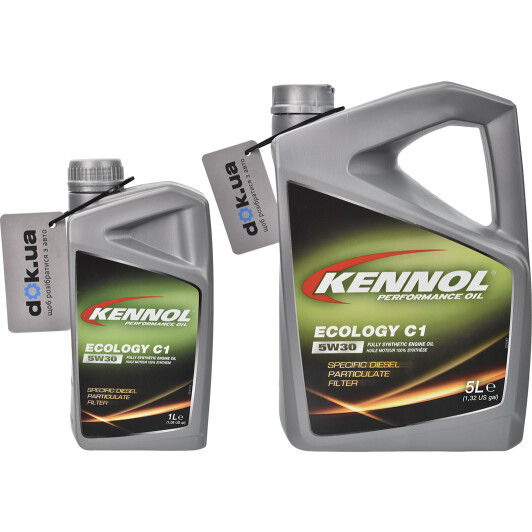 Моторна олива Kennol Ecology C1 5W-30 на Audi TT