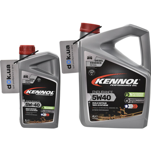 Моторное масло Kennol Endurance 5W-40 на Ford Focus