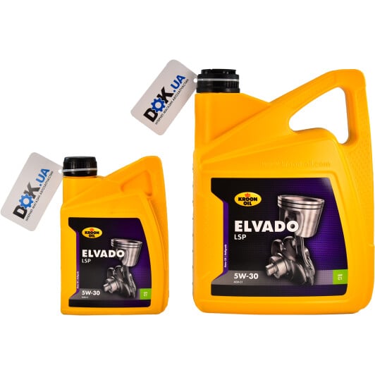 Моторное масло Kroon Oil Elvado LSP 5W-30 на Citroen C25