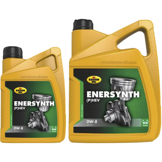 Масло Kroon Oil Enersynth (P)HEV 0W-8 на Mercedes A-Class