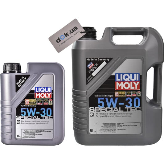 Моторное масло Liqui Moly Special Tec 5W-30 на Ford S-MAX