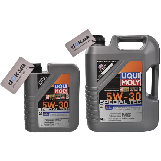 Моторна олива Liqui Moly Special Tec LL 5W-30 для Land Rover Discovery на Land Rover Discovery