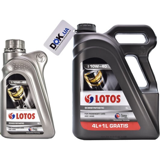 Моторное масло LOTOS 10W-40 на Volkswagen Vento