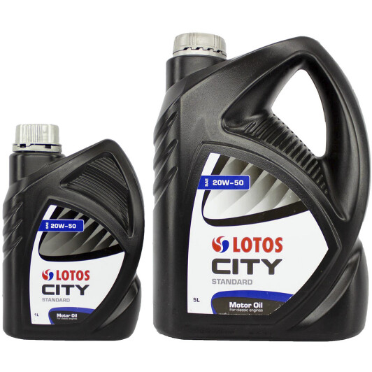 Моторное масло LOTOS City Standard SF/CD 20W-50 на Fiat Tipo