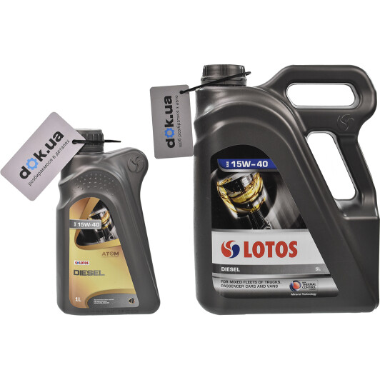 Моторное масло LOTOS Diesel 15W-40 на BMW 2 Series