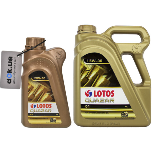 Моторное масло LOTOS Quazar C4 5W-30 на SsangYong Kyron