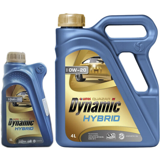 Масло LOTOS Quazar Dynamic Hybrid 0W-20 на Porsche Cayenne