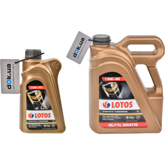 Моторное масло LOTOS Synthetic Turbodiesel 5W-40 на Daihatsu Terios