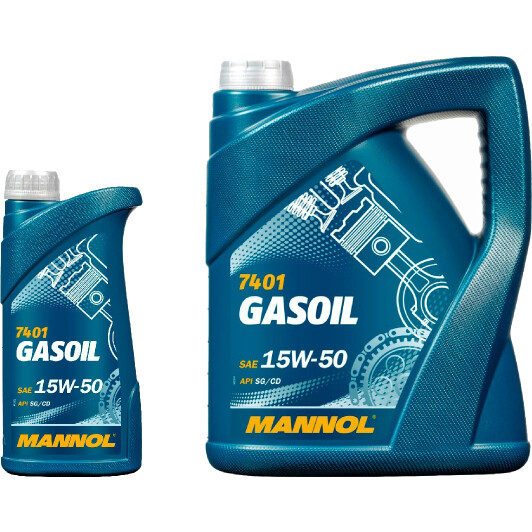 Моторна олива Mannol Gasoil 15W-50 на Hyundai Getz