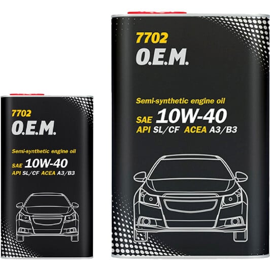 Моторное масло Mannol O.E.M. For Chevrolet Opel (Metal) 10W-40 на Suzuki XL7