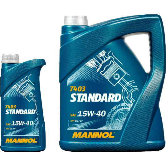 Mannol Standard 15W-40 моторна олива