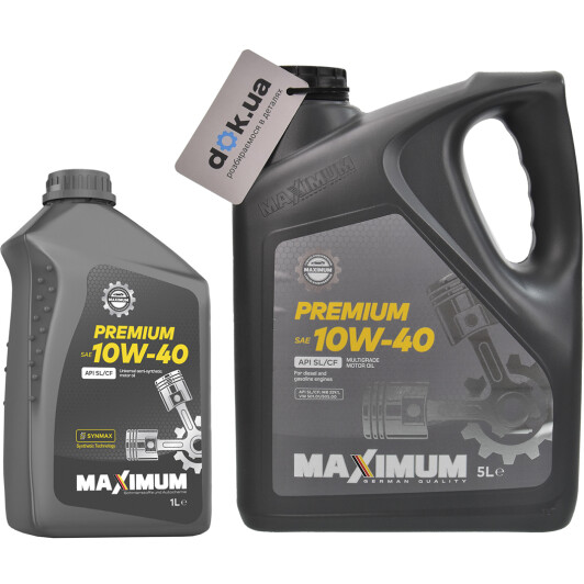 Моторное масло Maximum Premium 10W-40 на Volvo V50