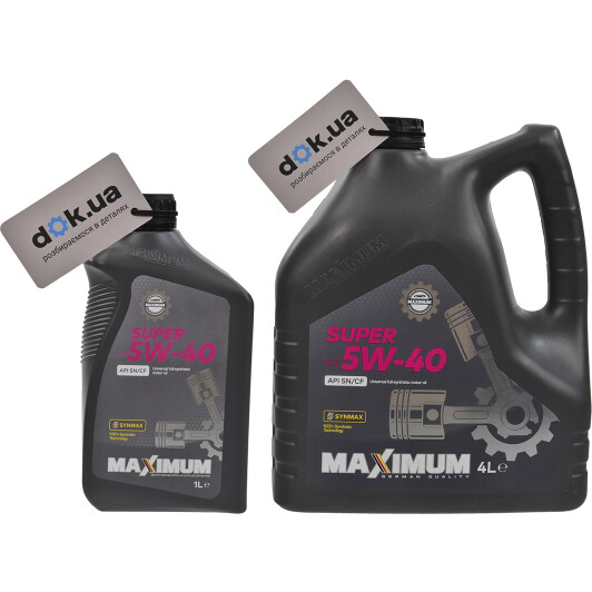 Моторное масло Maximum Super 5W-40 на Hyundai Pony