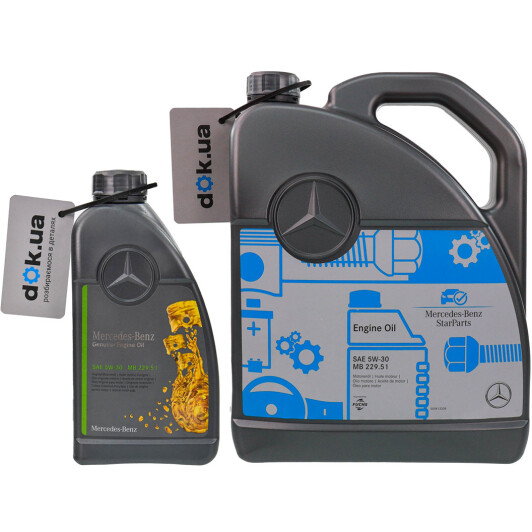 Масло Mercedes-Benz MB 229.51 5W-30 на Mitsubishi Pajero