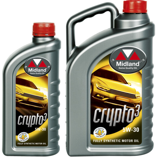 Моторное масло Midland Crypto-3 5W-30 на Mercedes Citan