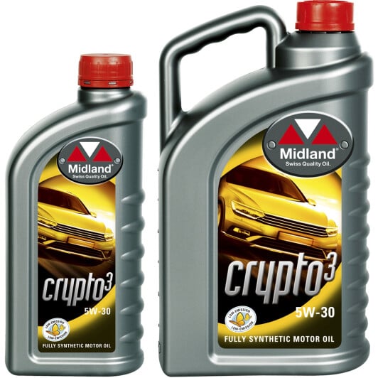 Моторное масло Midland Crypto-3 5W-30 на Opel Tigra