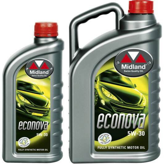Моторное масло Midland Econova 5W-30 на Nissan Micra