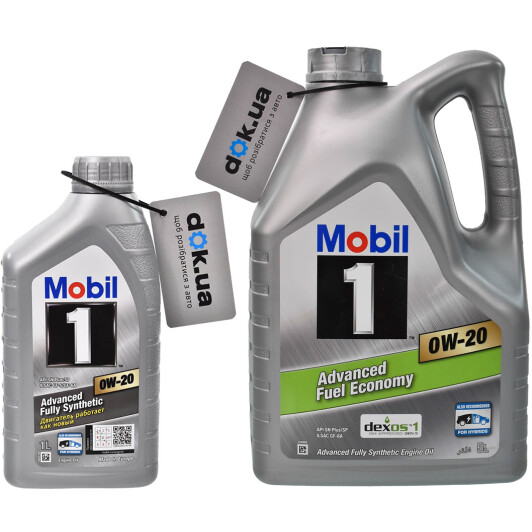 Масло Mobil 1 0W-20 на Mitsubishi Pajero