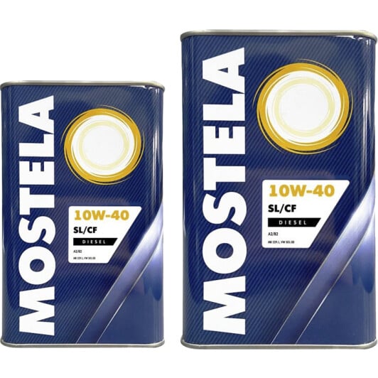 Моторна олива Mostela Diesel 10W-40 на Kia Sorento