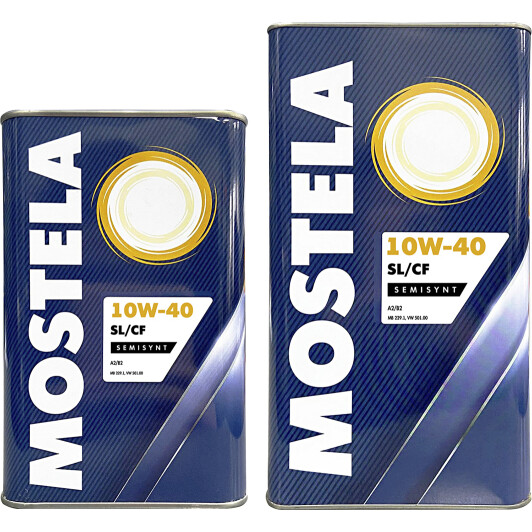 Моторное масло Mostela SemiSynt 10W-40 на Seat Alhambra