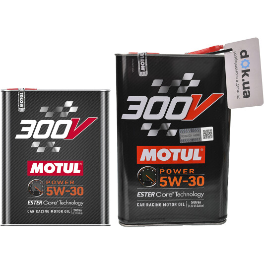 Моторное масло Motul 300V Power 5W-30 на Audi A1