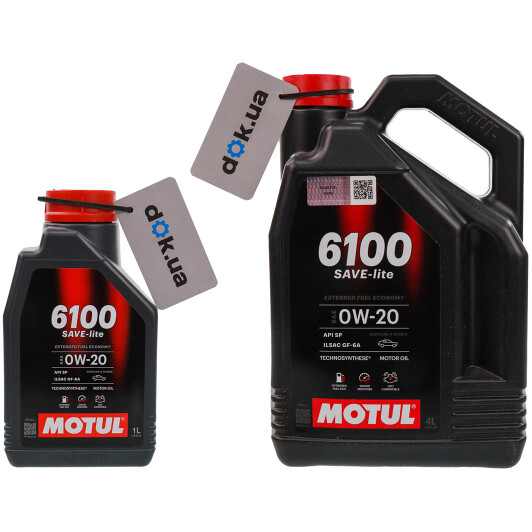 Масло Motul 6100 Save-Lite 0W-20 на Mitsubishi Pajero