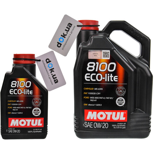 Масло Motul 8100 Eco-Lite 0W-20 на Isuzu Rodeo