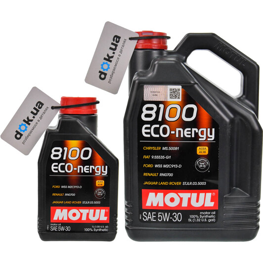 Масло Motul 8100 Eco-Nergy 5W-30 на Mercedes A-Class