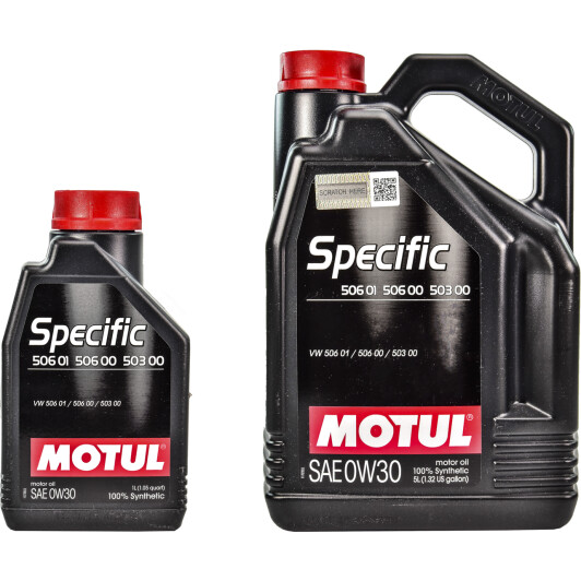 Motul Specific 506 01 506 00 503 00 0W-30 моторное масло