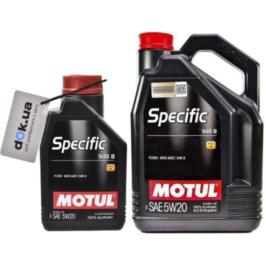 Моторное масло Motul Specific 948 B 5W-20 на Citroen C25