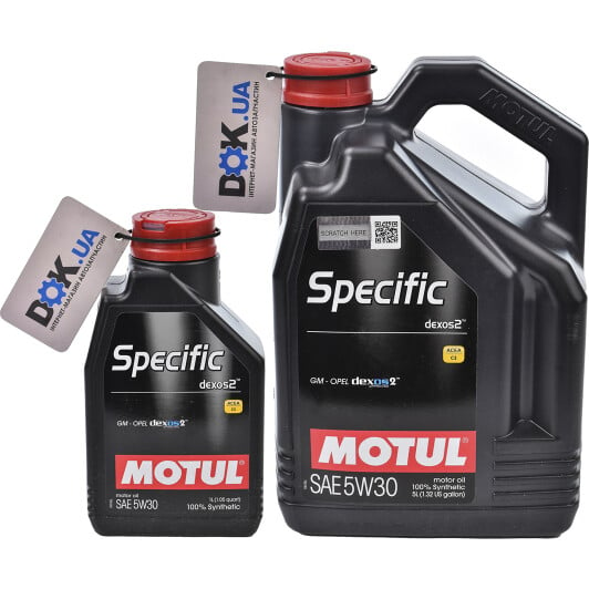 Моторное масло Motul Specific Dexos 2 5W-30 на Ford Mondeo